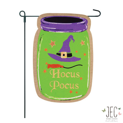 Drapeau de jardin Witch Mason