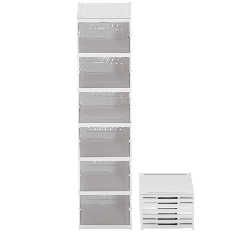 6 Pair Shoe Storage Box