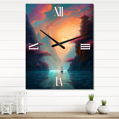Horloge murale moderne Jakoria - Japon