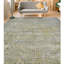 Tapis gris / beige noué à la main-70085292