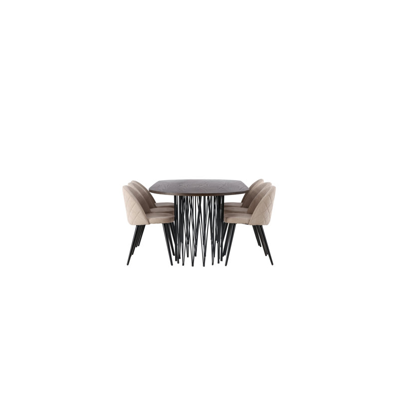 Henryetta 6 - Person Dining Set