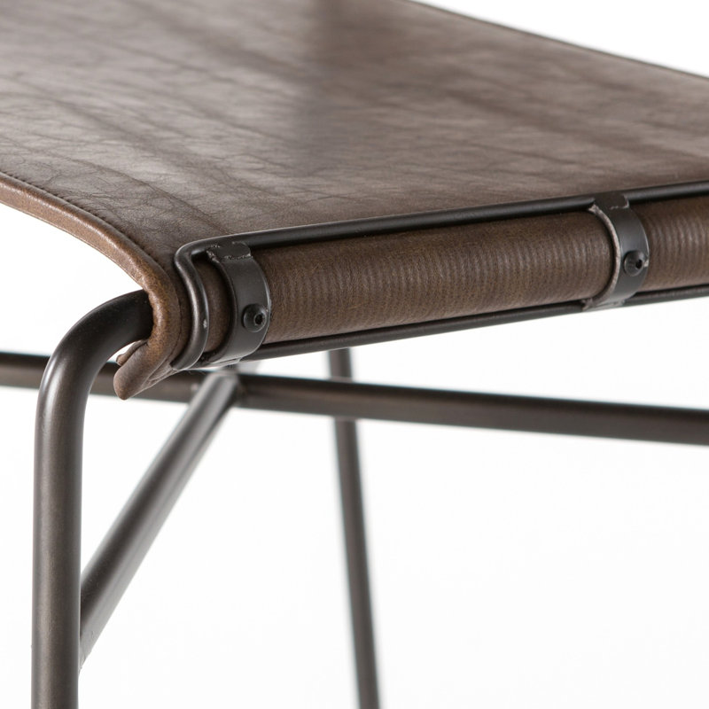 Kenza Counter Stool, Dark Bronze, Brown, Counter Stool (26.5" Seat Height)