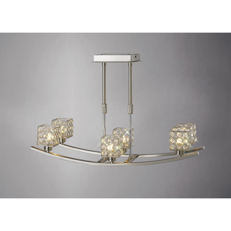 6 - Light Shaded Chandelier