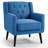 29" Wide Contemporary Soft Upholstered Tufted Armchair With Solid Wood Legs-950770073
