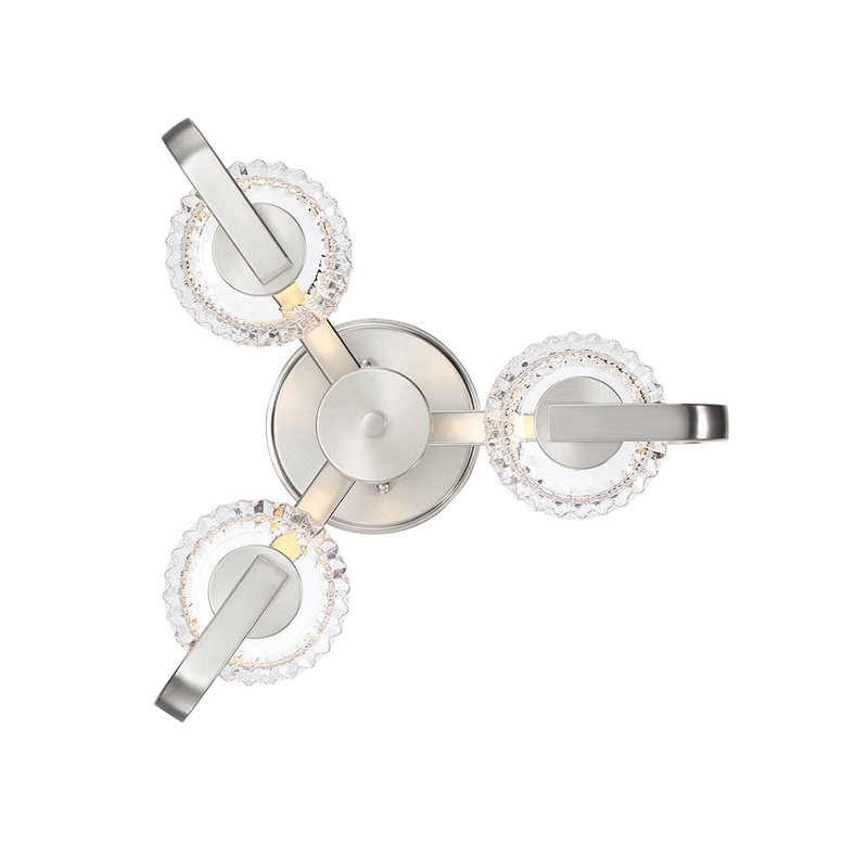 Luminaire suspendu tambour 3 lumières lustre Turnbow