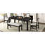 Repas à rallonge rétro pour 4 à 6 personnes, couleur, matériaux, style buffet spacieux 6, esthétique rétro, rallonge lisse, sièges confortables, repas formels