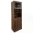 Kitchen pantry cabinet with multi-functional pull-out multi-tier storage shelf