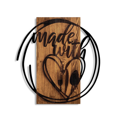 Handmade Solid Wood Wall Decor