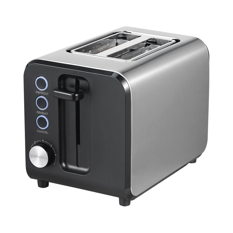 2 Slice Toaster with 7 Browning Levels