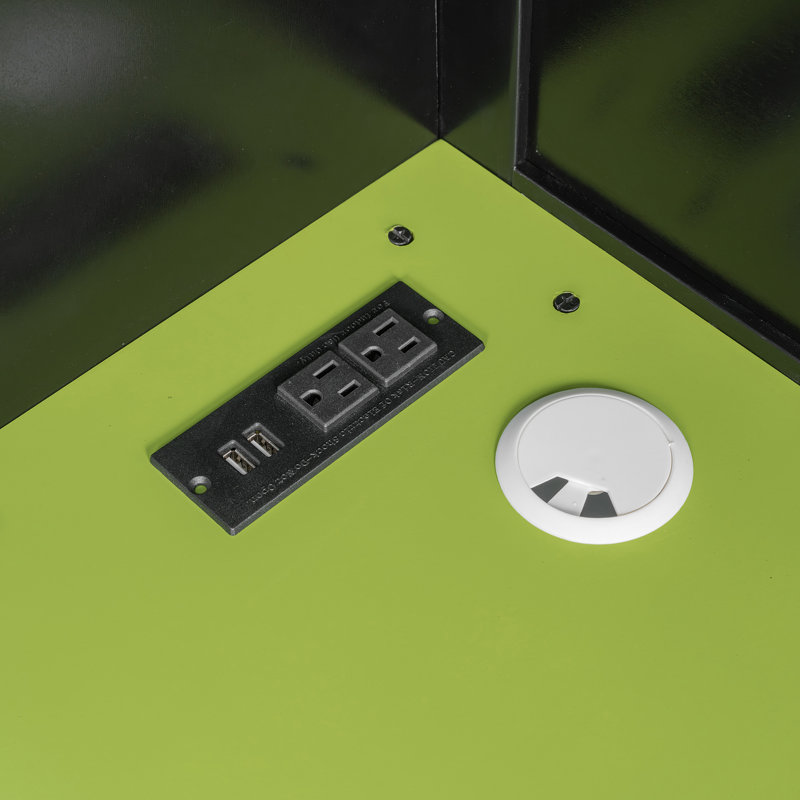 Lit pour chambre à coucher, Vert