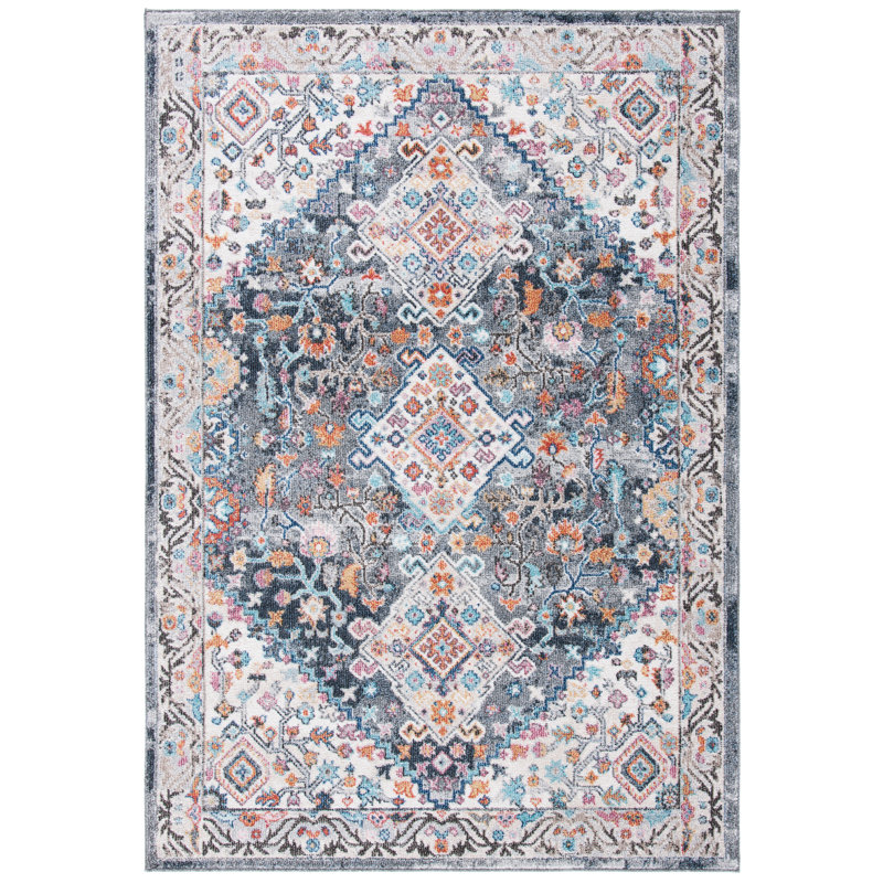 Dostie Phoenix Performance Abstract Rug, Rectangle 5'3" x 7'7"