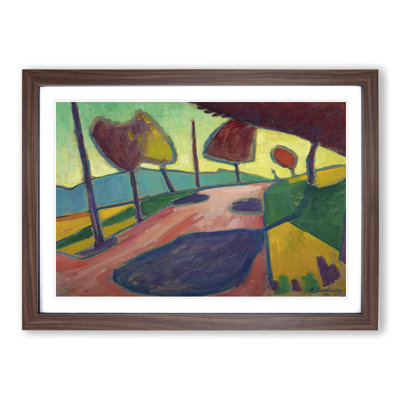 Murnauer Landscape by Alexej Von Jawlensky - Picture Frame Painting