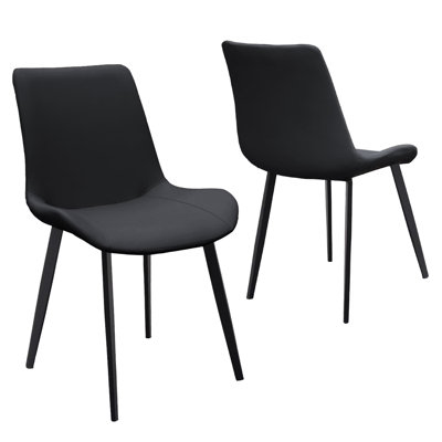 Chaise en polyuréthane avec pieds en métal