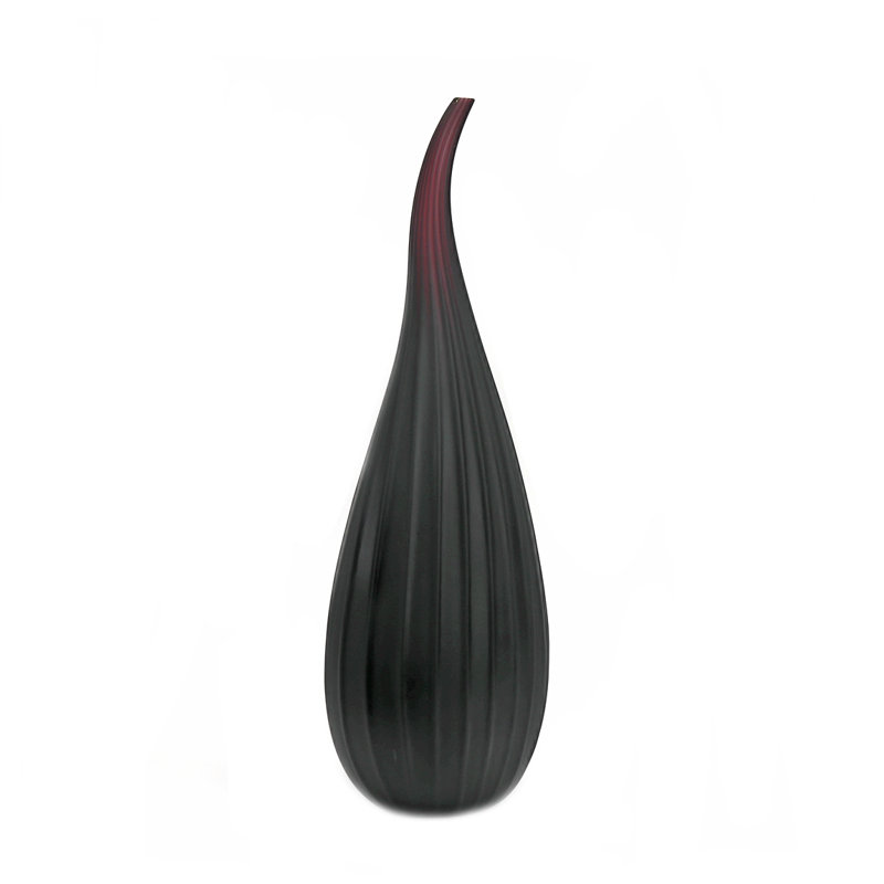 Vase Murano, Noir