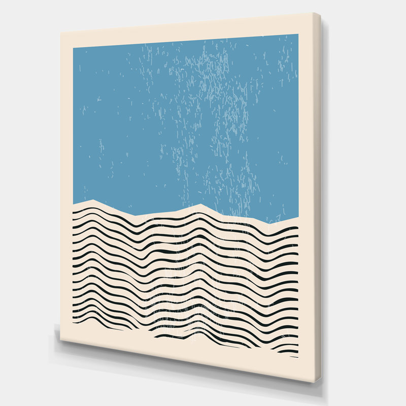 Minimal Compostions géométriques de formes élémentaires - impression sur toile tendue, H 32 po x l 24 po x P 1 po