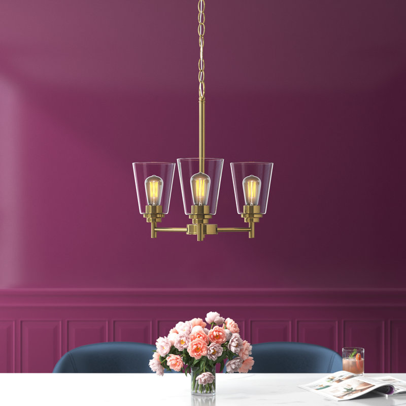 Lustre 3 lumières Cristopher