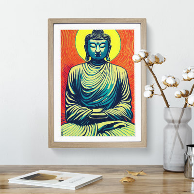 Buddha and the Sun - Wall Art