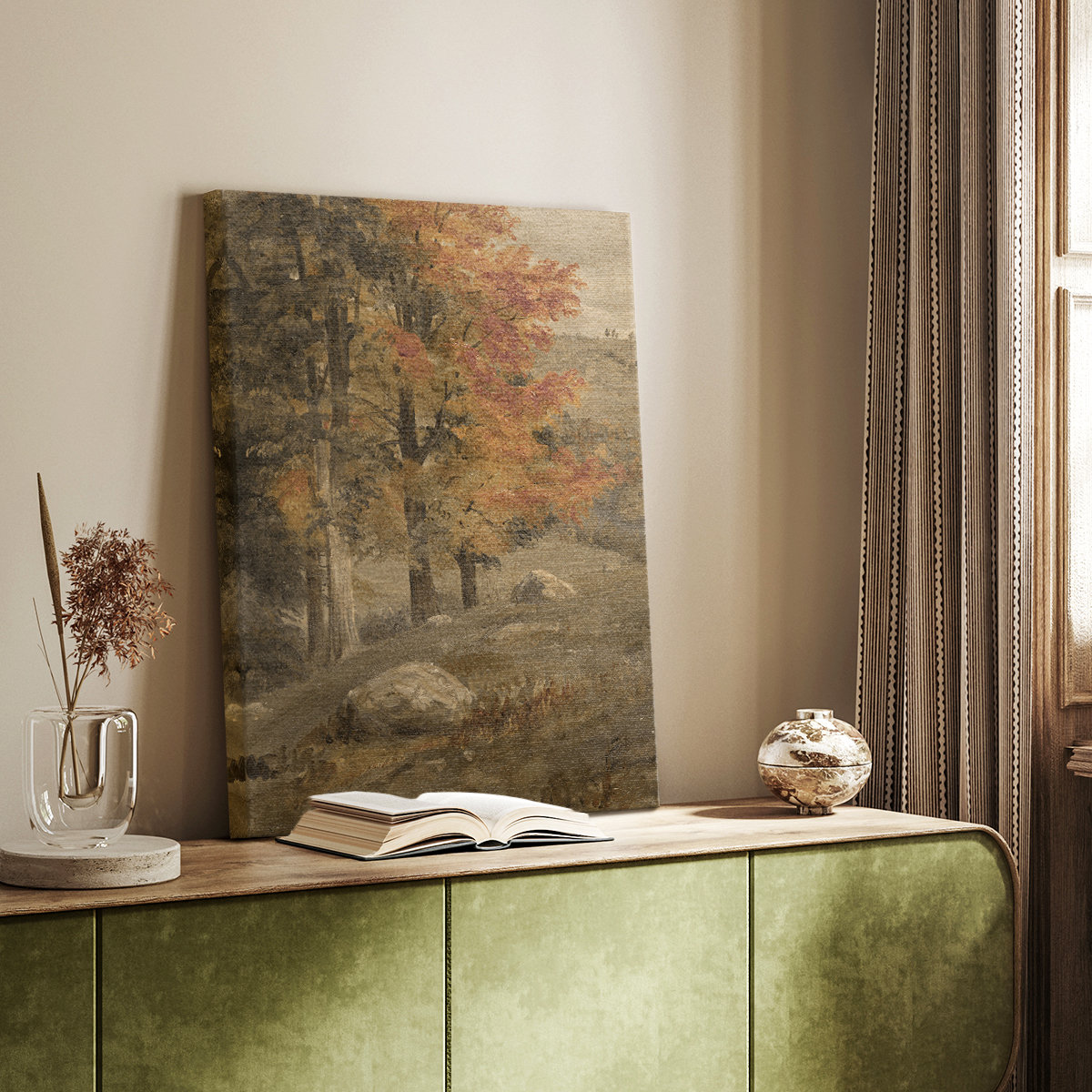 Millwood Pines Framed On Canvas Print | Wayfair