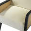 Fauteuil Sonnet avec base en bois-2086356349