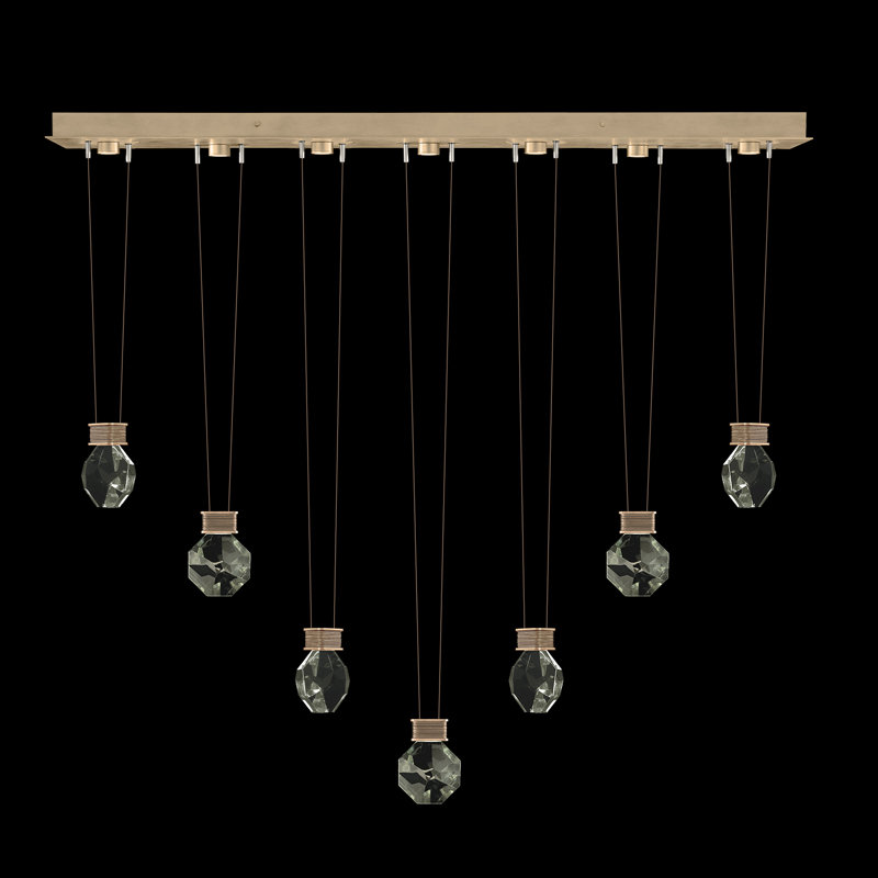 Aria 7 - Light LED Pendant, Soft Ombre Bronze