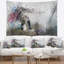 Mec sur une tapisserie de wakeboard Landscape-28503680