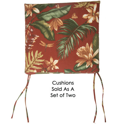 ENSEMBLE DE DEUX COUSSINS DE TABLETKOL TIKI