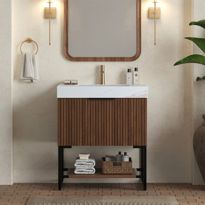 Meuble-lavabo de salle de bain YOLAN