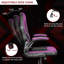 Fauteuil de jeu et de course pivotant réglable en cuir Inbox Zero Racing-1636668376