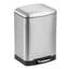 Poubelle à pédale en acier inoxydable 6 litres Seema Rebrilliant-57389795-57389796