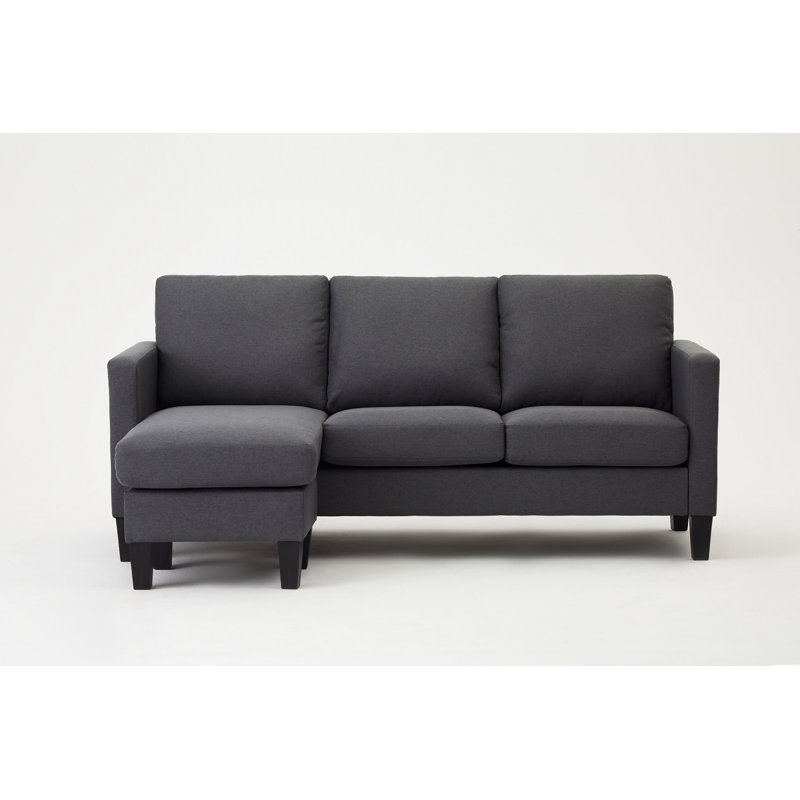 Ketara 3 Seater Sofa & Chaise, Grey