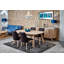 Sharples Extendable Solid Wood Base Dining Table-1582910440