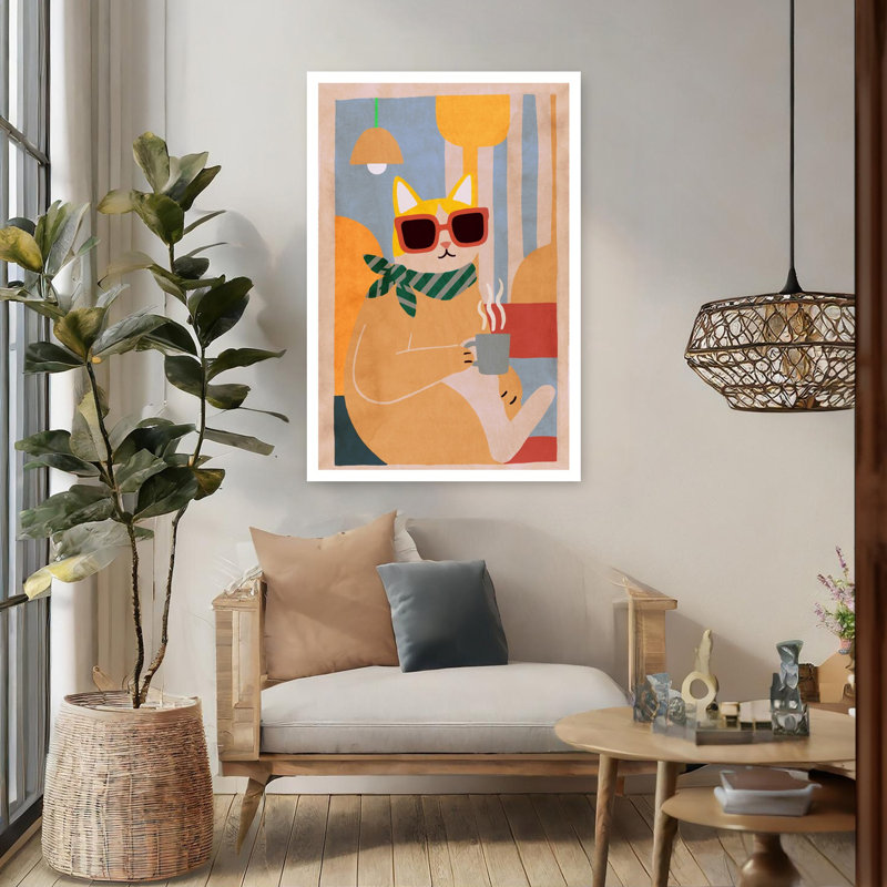 Art contemporain contemporain abstrait, H 48 po x l 32 po