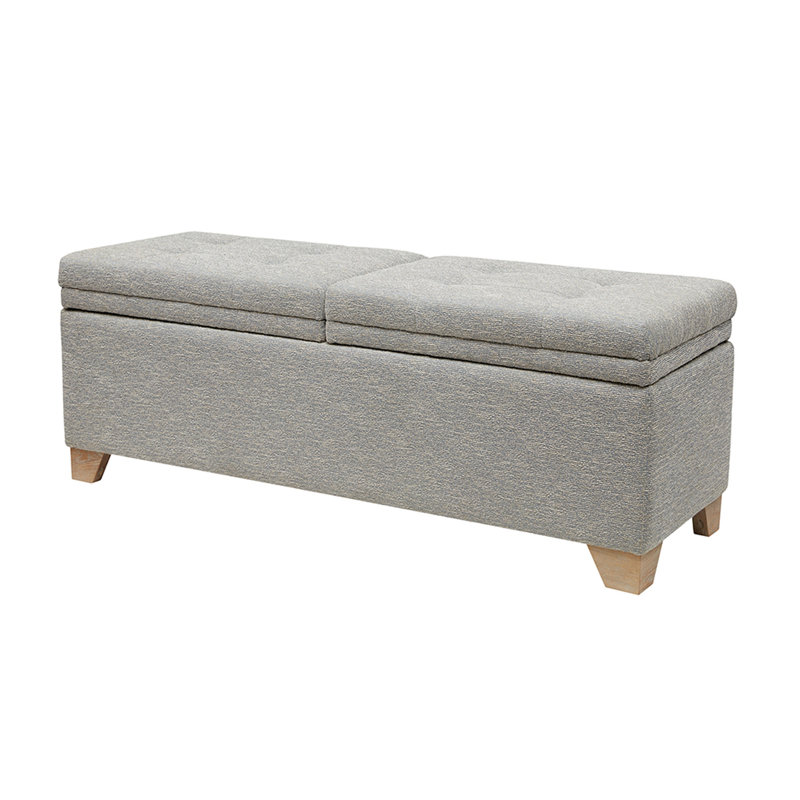 Banc de rangement à fermeture douce