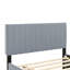 Lit gigogne double en velours gris pour lit double-1842327966-1842327960