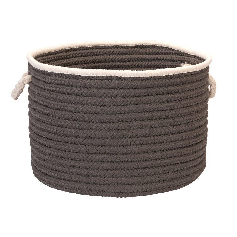 Panier en tissu Otis, Gris, H 12 po x l 18 po x P 18 po