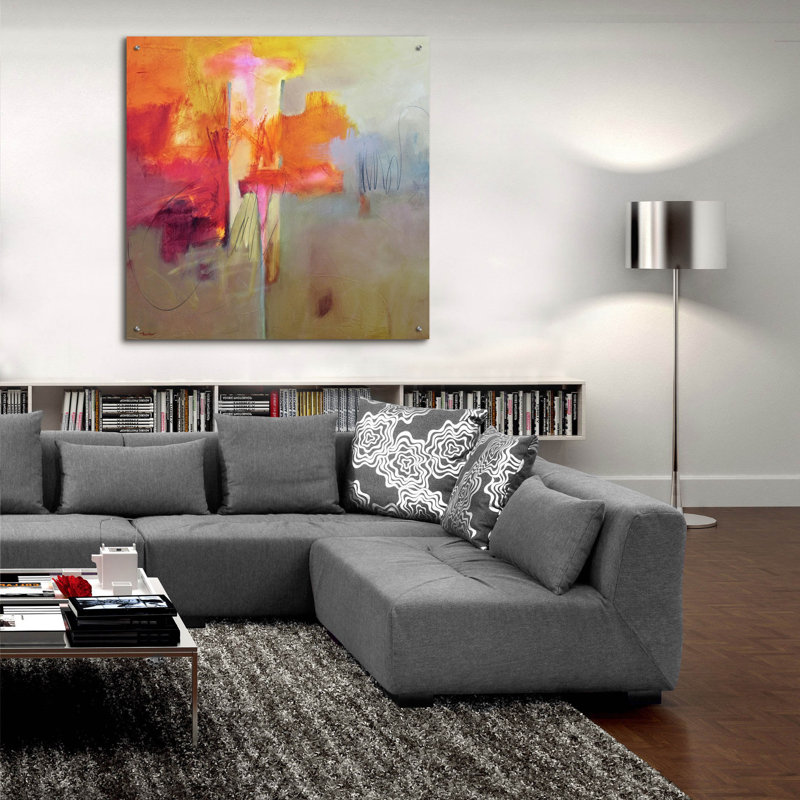 «Second Chances Iii» par Pam Hassler, H 36 po x l 36 po