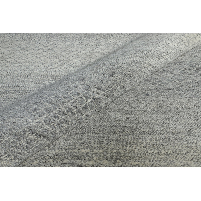 South Sea Wool Geometric Area Rug, Rectangle 10' x 14'