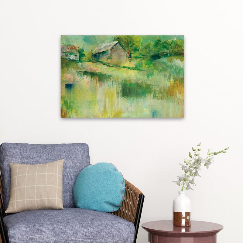 Contemporary Contemporary Barn, H 24 po x l 16 po