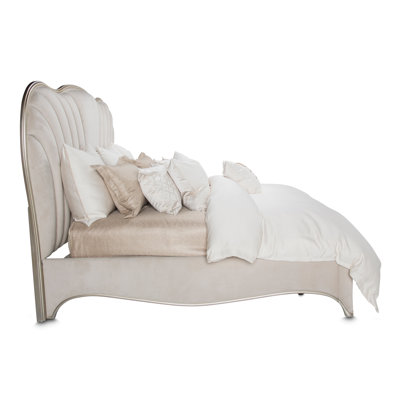London Place Velvet Bed