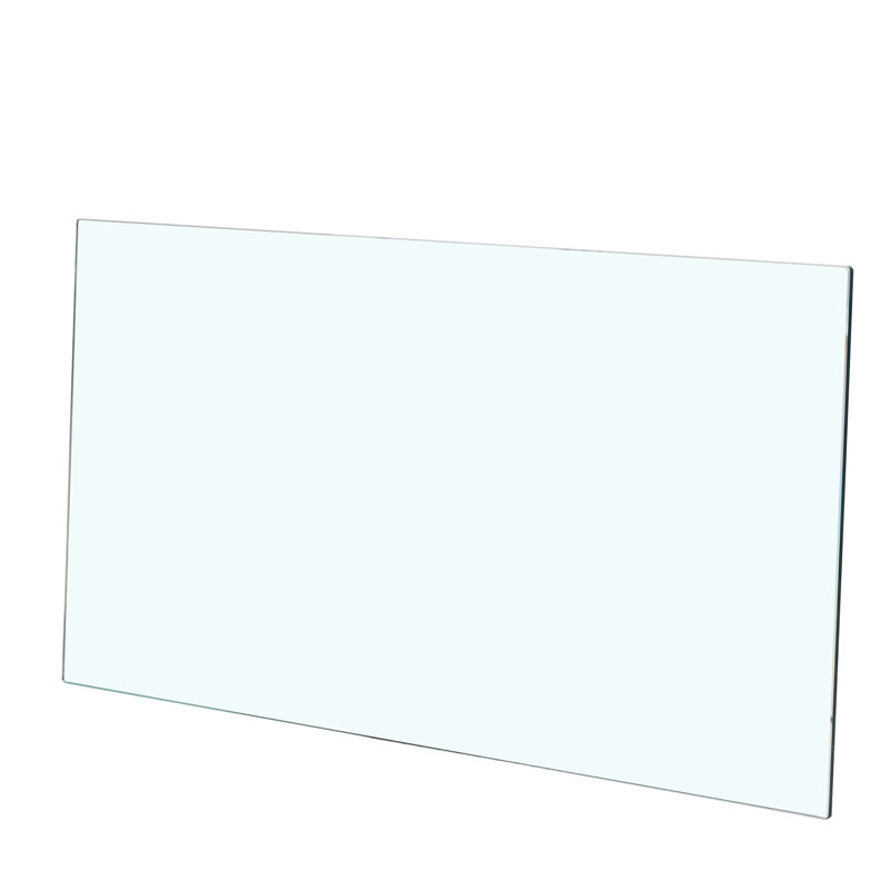 Plateau de table rectangulaire en verre trempé, 120 x 60 cm, pouvant supporter jusqu'à 45 kg. Plateau en verre de 1 cm d'épaisseur, bords biseautés pour une finition élégante.