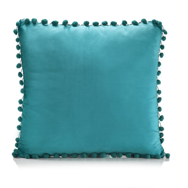 Kaiya Square Cushion, Teal