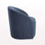 Fauteuil demi-tonneau pivotant Blue Boucle