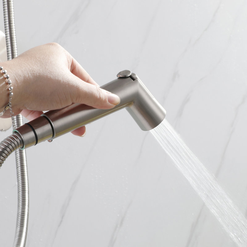 Ensemble de pulvérisateur de bidet portatif réglable Sumerain, jet de jet pour la toilette, valve à double fermeture étanche