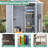 6 Ft. W X 8 Ft. D Storage Shed