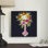 Brilliant Flower Bouquet - Reproduction d'art sur toile tendue