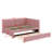Upholstered Daybed with Trundle Sofa Bed Frame-96415328-113140167