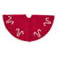 Handmade Christmas Tree Skirt in Felt - Candy Canes - 60"-17514157