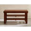 Banc à chaussures en bois massif de style contemporain de qualité supérieure-1054881404