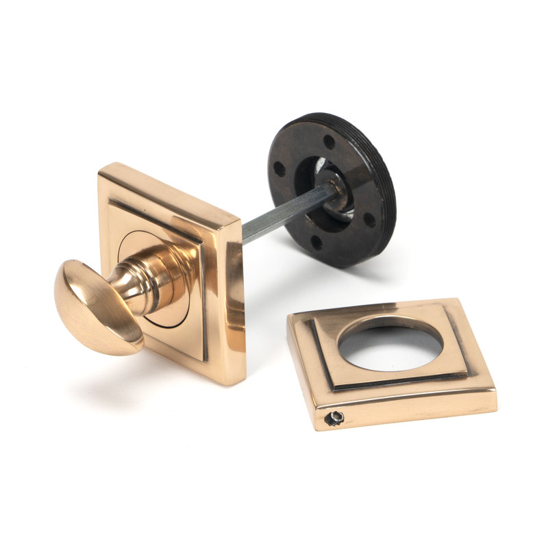 Thumbturn Set, Polished Bronze