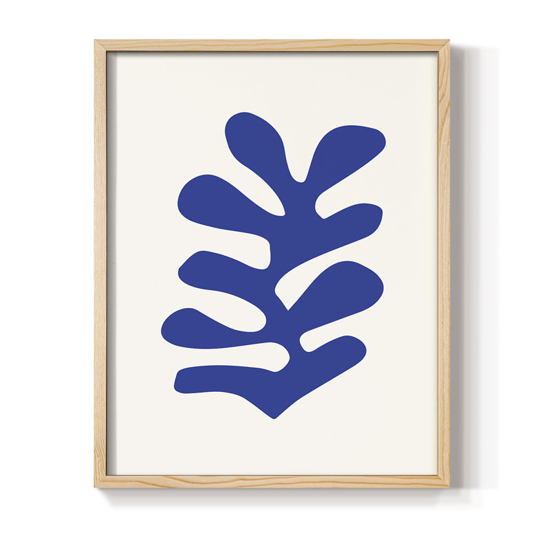 Matisse Lxxxi, reproduction d'art encadrée - bois massif